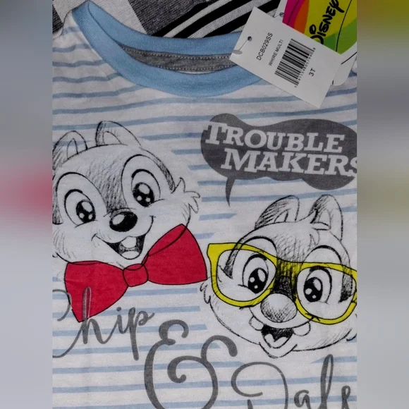 NWT Kids Disney Chip & Dale Shirt Size 3 - Picture 4 of 4